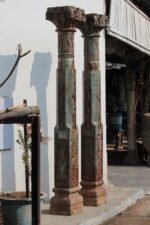 Premium Solid Wooden Columns Set of 2 | Elegant Handcrafted Decorative Pillars for Home Décor - Image 6