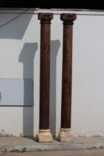 Premium 9.8 Feet Long Solid Teak Wood Pillar – Handcrafted, Durable & Timeless Architectural Column - Image 2