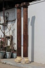 Premium 9.8 Feet Long Solid Teak Wood Pillar – Handcrafted, Durable & Timeless Architectural Column - Image 8