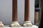 Premium Solid Teak Wood Columns Set of 2 – Timeless Handcrafted Decorative Pillars - Image 5