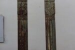 Premium Solid 7 Feet Teak Wood Columns Set of 2 – Handcrafted Decorative Wooden Pillars for Home Décor - Image 4