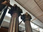 Premium Handcrafted Wooden Columns Set of 2 | Elegant Solid Wood Decorative Pillars for Home Décor - Image 7