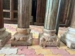 Premium Handcrafted Wooden Columns Set of 2 | Elegant Solid Wood Decorative Pillars for Home Décor - Image 3