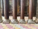 Premium Handcrafted Wooden Columns Set of 4 | Elegant Solid Wood Decorative Pillars for Home Décor - Image 5