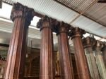 Premium Handcrafted Wooden Columns Set of 4 | Elegant Solid Wood Decorative Pillars for Home Décor - Image 9