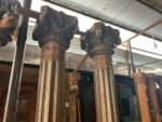 Premium Handcrafted Wooden Columns Set of 2 | Elegant Solid Wood Decorative Pillars for Home Décor - Image 5
