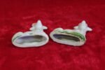 Charming Set of 2 Antique Vintage Porcelain Deer Figurines – Elegant Christmas Collectible Decorations | Timeless Ceramic Home Décor Gift - Image 7