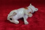 Rare Antique Vintage Porcelain Dog Toy Figure – Timeless Collectible Home Décor Ornament | Classic Ceramic Dog Figurine Gift - Image 2