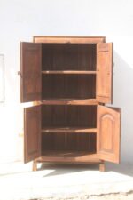 Your Home Vintage Hand-Carved Wooden Storage Cabinet – Rustic Home Accent - Image 5