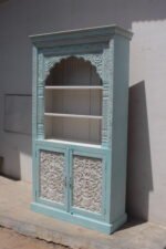 Your Home Royal Traditional Bookshelf – 7 ft Solid Wood Carved Display Cabinet & Bookrack - Image 4