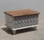Your Home Wooden Keepsake Storage Box Handcrafted Carved Design 2 ft Memory Organization - Image 3