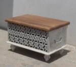 Your Home Wooden Keepsake Storage Box Handcrafted Carved Design 2 ft Memory Organization - Image 4