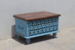 Your Home Wooden Keepsake Storage Box Handcrafted Carved Design 2 ft Memory Organization - Image 3