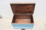 Your Home Wooden Keepsake Storage Box Handcrafted Carved Design 2 ft Memory Organization - Image 5