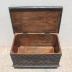 Your Home Wooden Keepsake Storage Box Handcrafted Carved Design 2 ft Memory Organization - Image 5