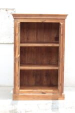 Vintage Surajmukhi Carved Wooden Cabinet | Handcrafted Indian Almirah - Image 5