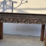Wooden Traditional Console Table - A Magnificent Entryway Table - Image 6
