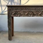 Wooden Traditional Console Table - A Magnificent Entryway Table - Image 7