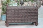 Antique Rajasthani Majus Dowry Chest Cabinet, Early 20th Century - Image 2