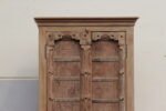 Whitewashed Old Door Wooden Cabinet – Handcrafted Reclaimed Wood Storage - Image 4