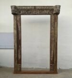 Large Vintage Wooden Mirror Frame - Antique Door Frame - Image 3