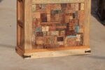 Wooden Bar Counter - Handcrafted Vintage Bar Cabinet - Image 6