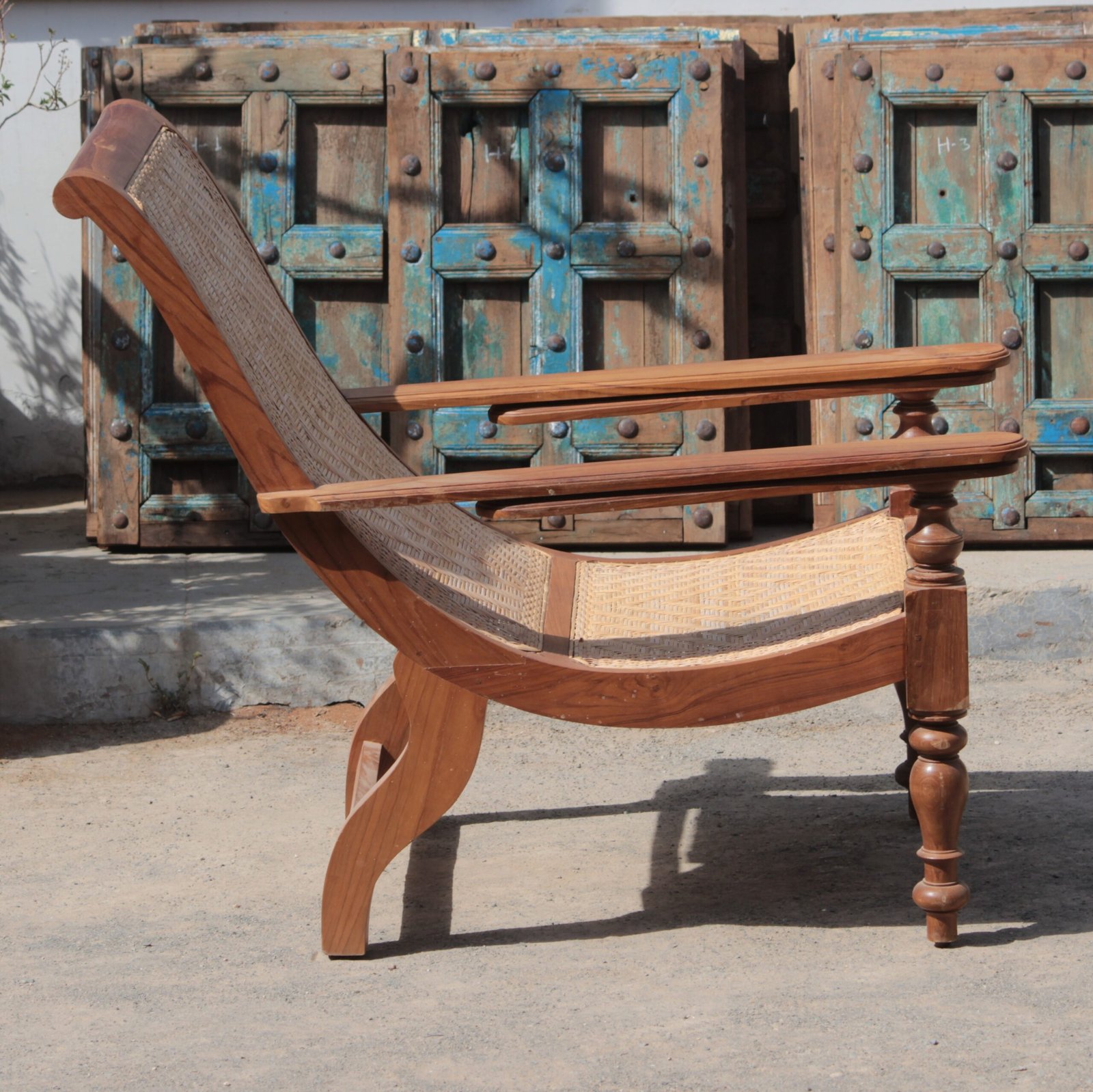 T-338 (1) Planter Chair - Teak Wood Chair - Image 1