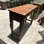 Exquisite Antique Reclaimed Wood Console Table | A Magnificent Handcrafted Statement - Image 2