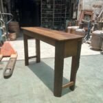 Exquisite Antique Reclaimed Wood Console Table | A Magnificent Handcrafted Statement - Image 3