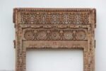 Grand Antique Shekhawati Door Mirror | 8 ft Timeless Elegance for Luxury Interiors - Image 4