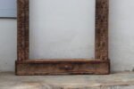 Grand Antique Shekhawati Door Mirror | 8 ft Timeless Elegance for Luxury Interiors - Image 6