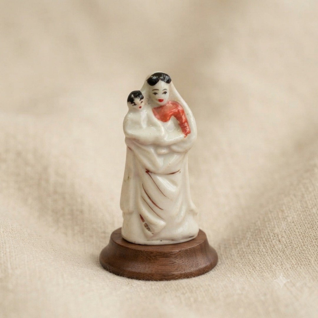 Untitled - June 24, 2026 at 16.27.18 (20) Elegant Vintage Porcelain Woman Figurine | Rare Antique Collectible Lady Statue | Timeless Home Décor | Perfect Christmas Gift for Collectors - Image 1