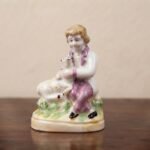 Rare Vintage Porcelain Toy Figure – Old Antique Decorative Collectible | Elegant Home Décor
