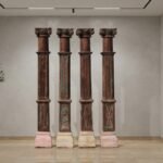 Premium 7.2 Feet Decorative Columns Set of 4 – Durable, Elegant Architectural Pillars for Home