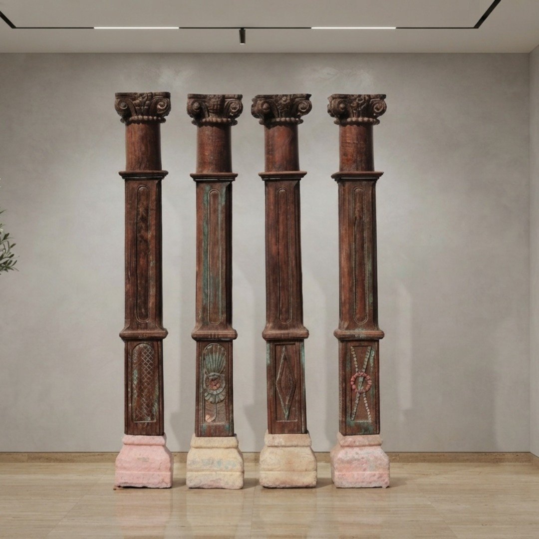 Untitled - June 24, 2026 at 16.27.18 (47) Premium 7.2 Feet Decorative Columns Set of 4 – Durable, Elegant Architectural Pillars for Home - Image 1