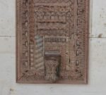 Magnificent Hand-Carved Rustic Wooden Candle Sconce - 2 ft Eclectic Wall Art Decor - Image 5