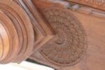 Magnificent Antique Harmya Wooden Pillars Set of 2 - Image 7