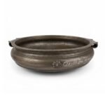 A large brass Vessel/Urli, India, 19th century