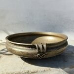 Vintage Brass Urli Bowl | Antique Indian Centerpiece | Traditional Brass Décor for Floating Flowers & Candles - Image 3