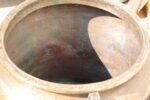 Vintage Brass Vessel — Hand Hammered & Aged Planter vase - Image 3