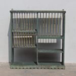 Exquisite Vintage Indian Wooden Wall Rack – Rustic Multi-Tier Kitchen Plate Rack & Utility Wall Shelf