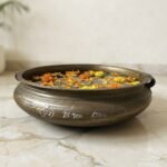 25” Antique Brass Urli – A Luxurious Touch of Timeless Tradition