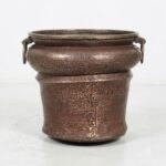 Elegant Antique Brass Planter (Ganglam) – Premium Vintage Decorative Brass Vase
