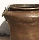 Vintage Brass Vessel — Hand Hammered & Aged Planter vase - Image 5