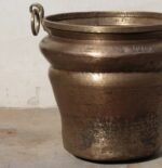 Elegant Antique Brass Planter (Ganglam) – 1.7 feet Premium Vintage Decorative Brass Vase - Image 4